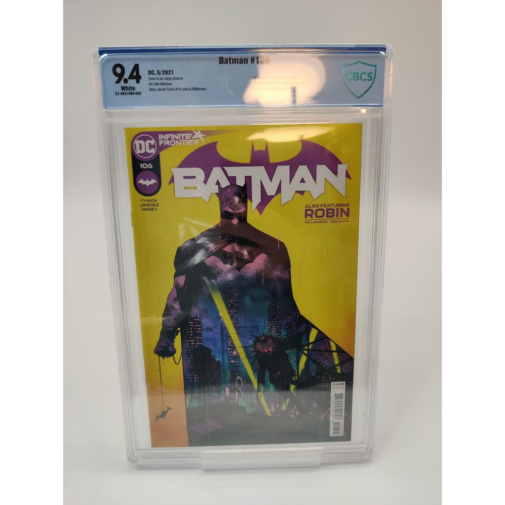 Batman 106 CBCS 9.4‎ 1st Miracle Molly Cameo League of Lazarus DC Comics 2021